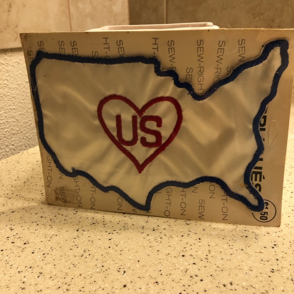 Vintage Sew on Appliqué